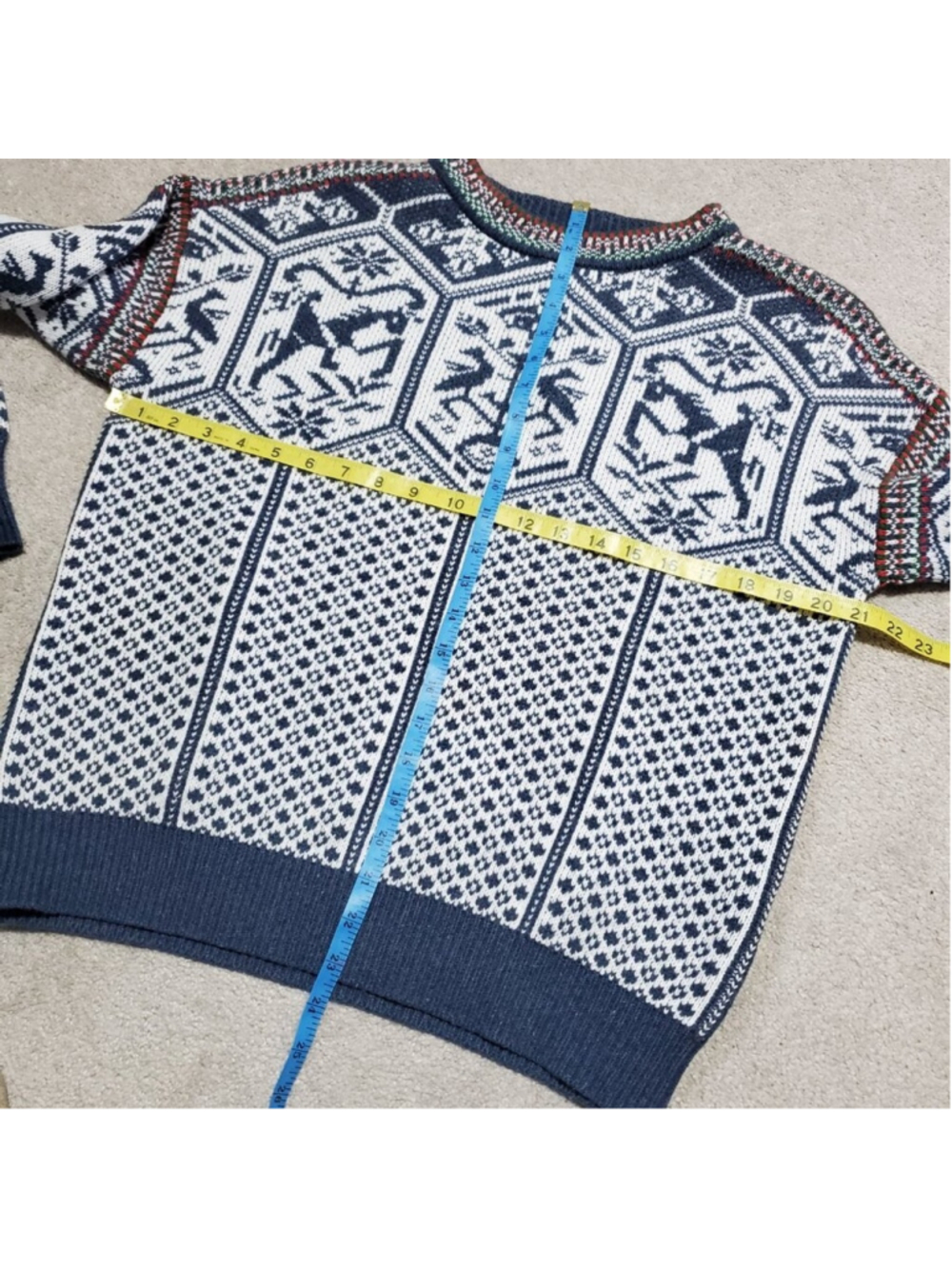 VENTURE RESEARCH GEAR NWT Wool Blend 1994 Lillehammer Nordic Sweater Small Apres - Picture 12 of 13